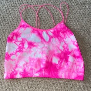 Tie dye crop top